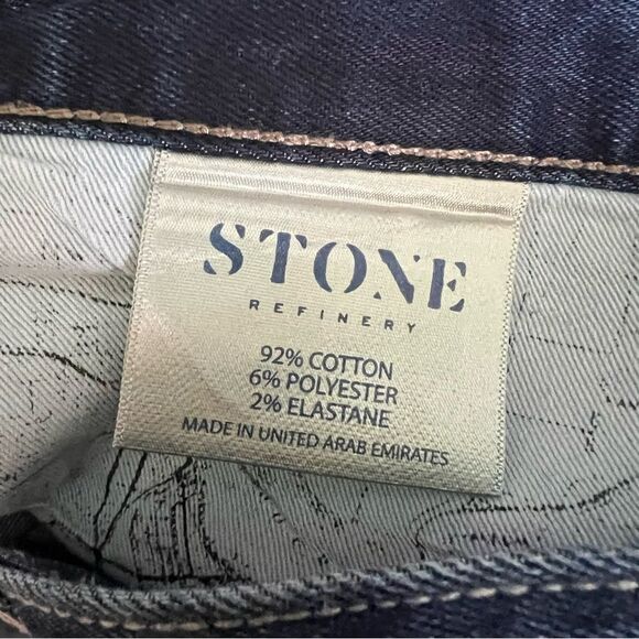 Stone Refinery Jeans The Clyde Men Size 33x30 Dark Wash Slim Fit - Picture 5 of 7
